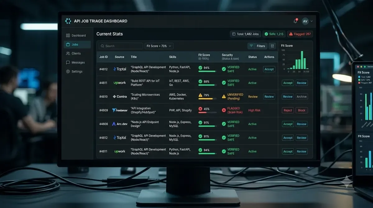 GigScout, built in-house by Web Eventuals